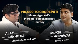 How Mukul Agarwal turned ₹10000 into Crores in the Stock Market [upl. by Libbna]