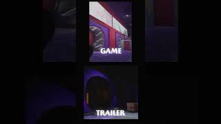 RUIN Trailer locations in Fnaf Security Breach  Comparison 4k animation [upl. by Petigny]