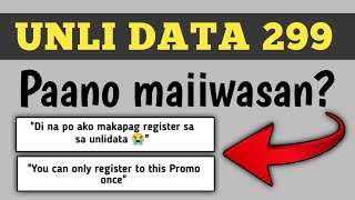 UNLI DATA 299  PAANO MAKAPAG RENEW NG PROMO NG PAULIT ULIT  SECRET TRICKS [upl. by Gorman]