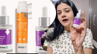 The derma co products for oily and acne prone skin [upl. by Jehovah732]