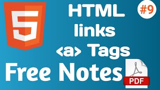 09 Html link tag in hindi  Html links  Anchor  Html a tag [upl. by Ennairac160]