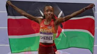 Bizarre moment leader of womens 10km final Rahel Daniel wanders off midway through race in Paris [upl. by Cline]