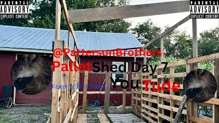 Pallet shed day 7 [upl. by Stoecker]