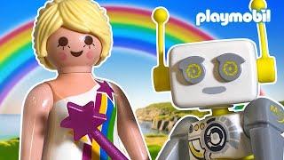 Wie entsteht ein Regenbogen  ROBert erklärt  PLAYMOBIL Kinderfilm [upl. by Elvera]