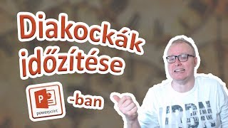 Diakockák időzítése PowerPointban  napiinfopercek  006 [upl. by Gnanmas899]