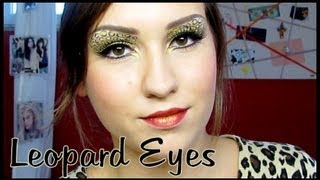 Leopard Eyes Make Up Tutorial [upl. by Lidaa]