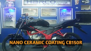 Nano Ceramic Coating CB150R [upl. by Woodrow]