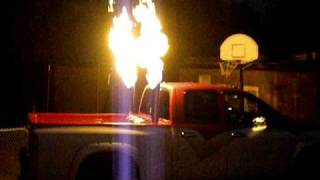 Dodge Cummins Flame thrower kit [upl. by Tdnerb]