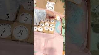 How I make advent calendars for my small business with MunByn 402b label printer smallbusiness diy [upl. by Diena]