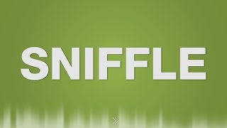 Sniffle SOUND EFFECT  Schniefen Sniffling Nose SOUNDS [upl. by Ledua]