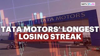 Tata Motors Share Price Declines Bajaj Auto Stock Gains [upl. by Frazier]