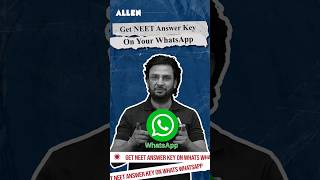 Get ALLEN NEETUG 2024 Answer Keys amp Video Solutions Straight to Your WhatsApp 📝 Shorts [upl. by Clite]