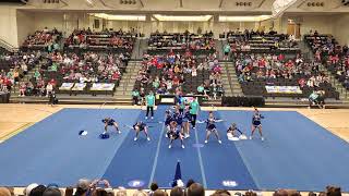 State Cheer  Putnam County 1st Place 111619 [upl. by Yelrac]