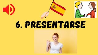 6 PRESENTARSE EN ESPAÑOL HOW TO INTRODUCE YOURSELF IN SPANISH [upl. by Foy]