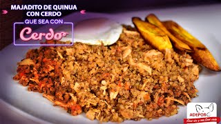 Majadito de quinua con carne de cerdo [upl. by Eelibuj730]