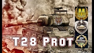 T28 Prototype world of tank blitz Feat ECTIGER Aced gameplay 7kills [upl. by Grantley]