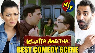 KHATTA MEETHA Best Comedy Scene REACTION  Akshay Kumar  Rajpal Yadav  Asrani [upl. by Valenka]