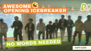 Awesome Icebreaker amp Simple ATTENTIONGETTING Strategy  Copy Claps  playmeo [upl. by Jorge642]