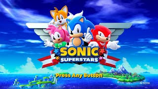 Sonic Superstars Sonic Gameplay ALL CHAOS EMERALDS [upl. by Mehs]