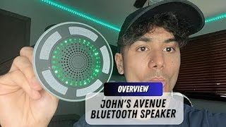 Johns Avenue Bluetooth Shower Speaker 50 Review Splash amp Sing [upl. by Novelc]