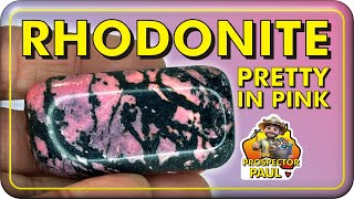 A Guide to Cutting and Tumble Polishing Rhodonite [upl. by Yrol]