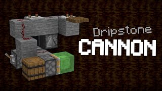 I made a Dripstone CANNON in Minecraft 117 [upl. by Acinat]