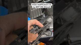 Intake upgrades on my 2017 VW Alltrack with is38 [upl. by Goeger264]