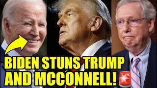 Biden Drops UNEXPECTED BOMBSHELL On Trump And McConnell [upl. by Haland312]