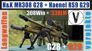 Heckler amp Koch MR308 G28  Haenel RS9 G29  Zusammentreffen [upl. by Anaihr66]