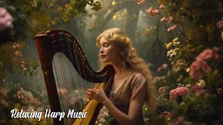 Relaxing Harp Music  Harp Music for Meditation Sleep Study [upl. by Anayra]