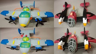 Fisher Price Imaginext Sky Racers plane FighterFisher Price Imaginext Sky Racers Twin Eagle Plane [upl. by Aidua231]