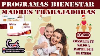 🔴 ATENCIÓN ➡️ ¡Depósitos confirmados Apoyo a Madres Trabajadoras 1600 [upl. by Calandra967]