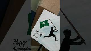 14th August painting Sedha Rasta watan viral art pakistan 14thaug independencedaypainting [upl. by Peggi]