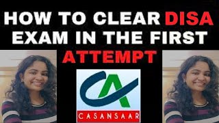 How to Prepare and Pass DISA  ISA Exam in First Attempt  Tips to Clear DISA Exam by ICAI [upl. by Oihsoy]