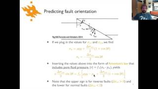 Geodynamics  Lecture 116 Predicting fault orientations [upl. by Yoo552]