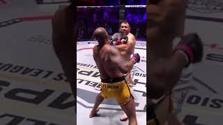 Renan Ferreiras FASTEST KO 🤫 MMA Bellator Shorts [upl. by Sirromad]