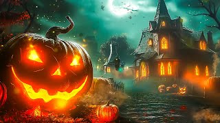 Halloween Ambience 👻 Best Spooky Halloween Music 2024 🎃 Cozy Autumn Haunted House Halloween Ambience [upl. by Attelahs]