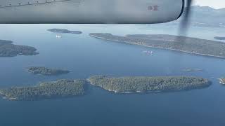 Gulf Islands Gabriola Islands near Nanaimo aerial view [upl. by Beauvais]