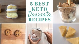 5 Best Keto Dessert Recipes Easy [upl. by Noskcaj136]