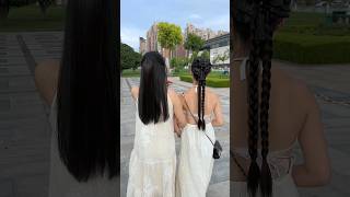 How to apply Colorful Hair wig instantly beauty 🥰🥰 shorts hairstyle beauty gadgets new howto [upl. by Denman583]