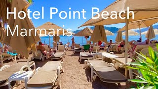 Marmaris hotel Point Beach wakacje All Inclusive Turcja 2023 wyloty z Katowic i Warszawy [upl. by Adnuahsar]