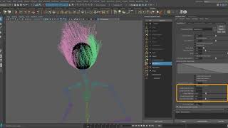 Ornatrix Maya V2 Hair Simulation with Moov Physics  P1 [upl. by Swayder]