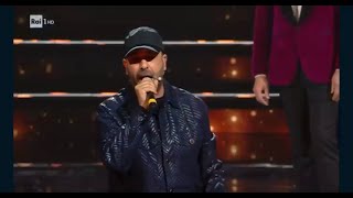 Checco Zalone  Poco Ricco  Live Festival di Sanremo 2022 Super Ospite [upl. by Jilly]