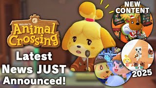 All Animal Crossing News JUST Announced This Week [upl. by Notfilc]