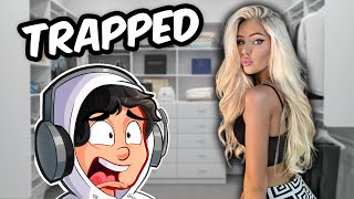 TRAPPED in MY CRUSHES CLOSET STORYTIME [upl. by Yesnnyl]