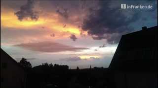 PotzblitzGewitter in Franken [upl. by Gelb]