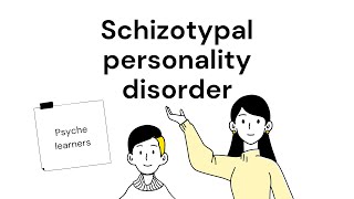 Schizotypal Personality Disorder DSM5 symptoms causes treatment  PsychINFO [upl. by Marcellus]