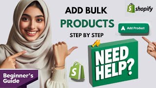 How to bulk import and Bulk Edit your Products in Shopify  Beginners Tutorial 2025 [upl. by Hadik]