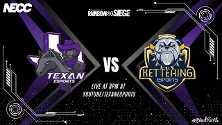 Texan Esports vs Kettering Esports NECC West Central  R6  Division II [upl. by Lynsey]