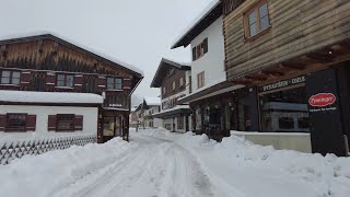 Wintereinbruch in Oberstdorf [upl. by Hutchinson701]